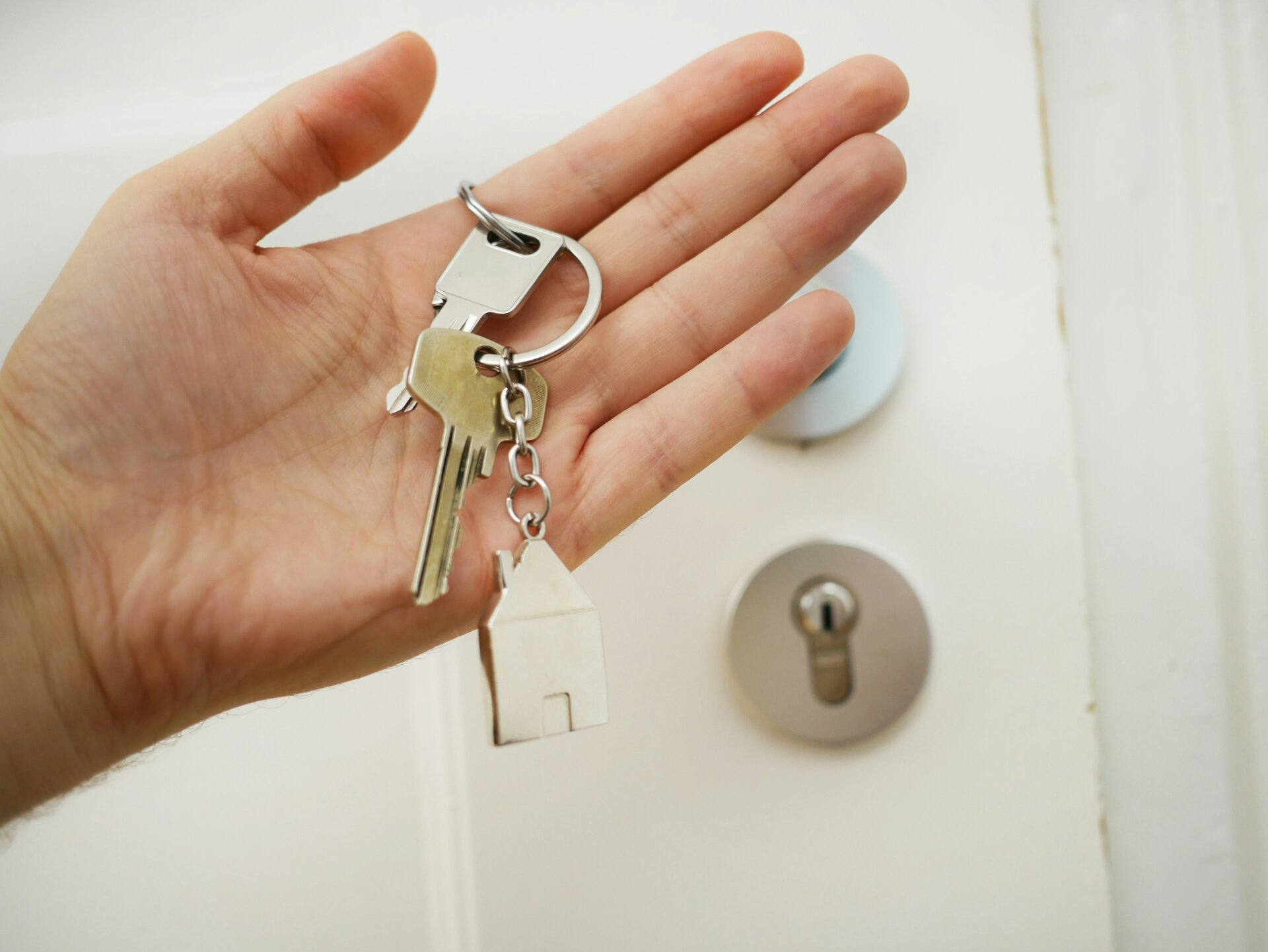 Handing over keys